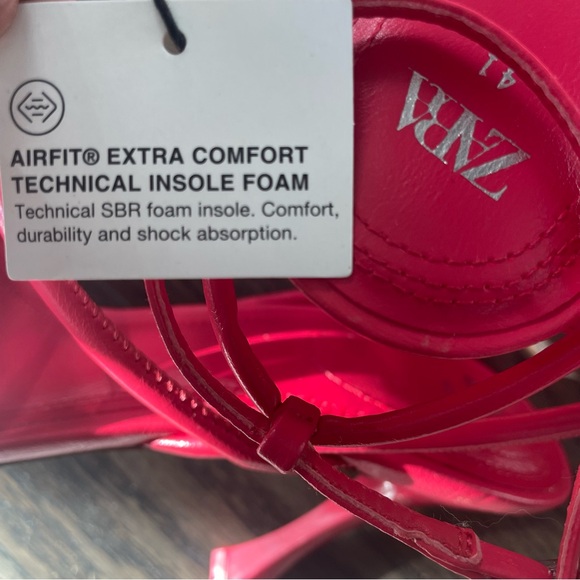 Zara Coral Heels - Picture 7 of 9